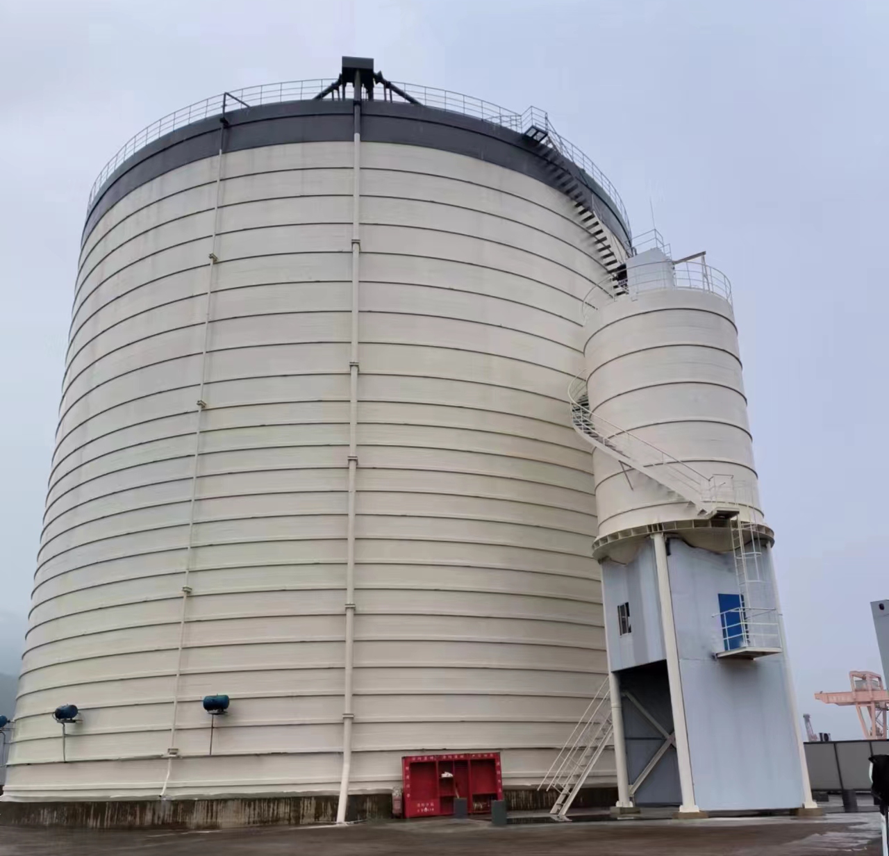 沁水10万吨水泥钢板库