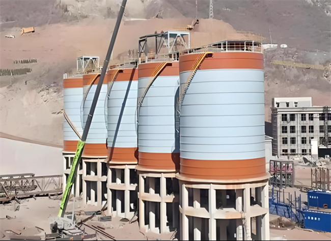 沁水高架钢板仓