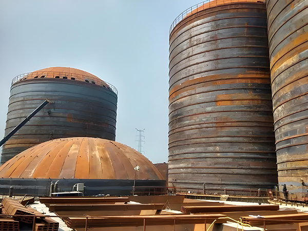 沁水焦粉钢板仓